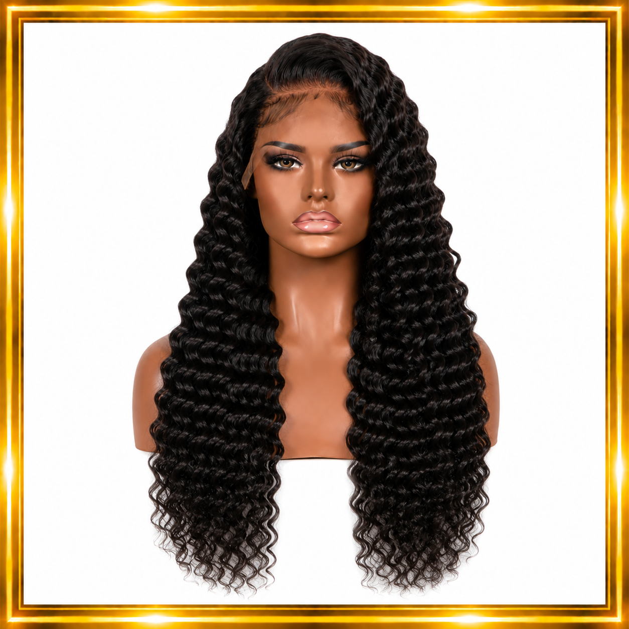 HD Lace Frontal 13x4 inch Deepwave Wig