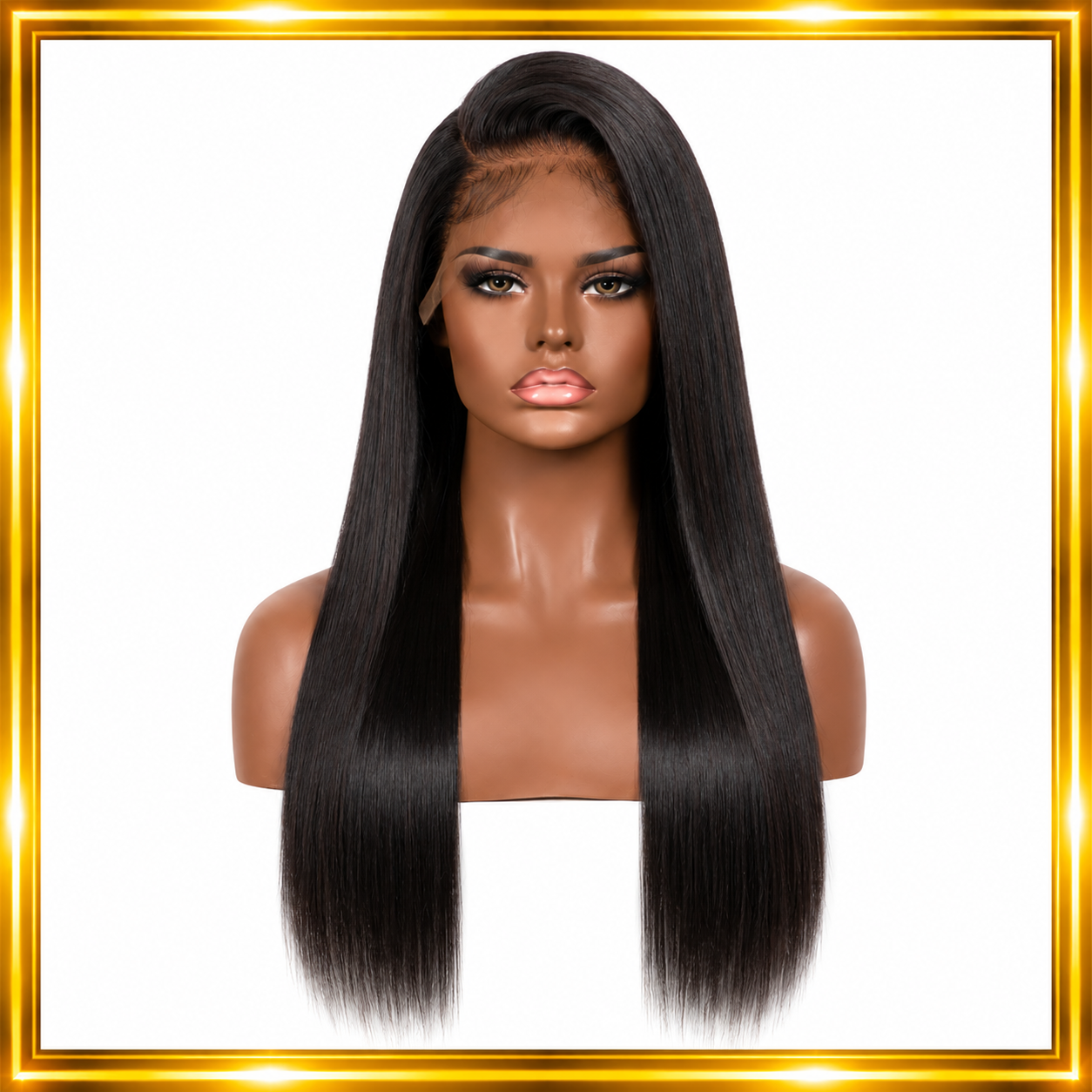 HD Lace Frontal 13x4 inch Silky Straight Wig