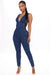 Denim Jumpsuit - Dark Wash