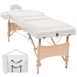 Inklapbare behandel/massagetafel (z.g.a.n. gebruikt)