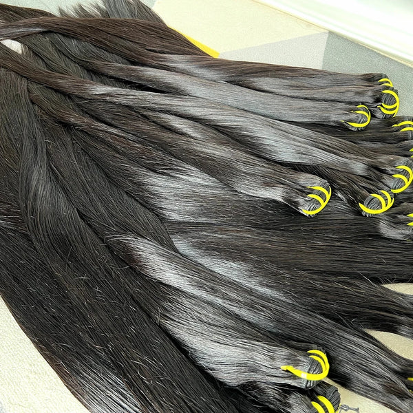Double Weft Bone Straight Raw Vietnamese Hair