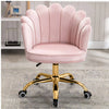Velvet Schelp Bureaustoel