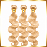 Virgin Cambodian Hair - Blonde Bodywave Double Weft