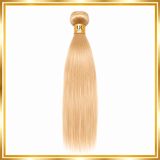 Virgin Brazilian Hair - Blonde Straight Double Weft