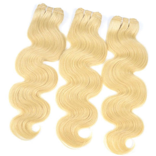 Double Weft Blond Bodywave Raw Vietnamese Hair