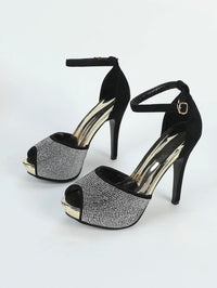 Black/Gold/Silver