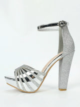 Platform Glitter Heels