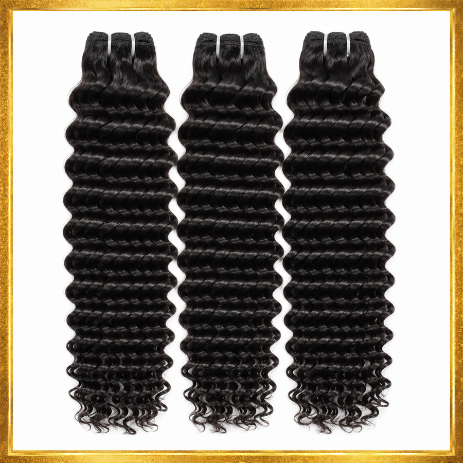 Raw Vietnamese Hair - Deepwave Double Weft