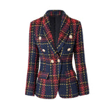Gold button scottisch vintage blazer