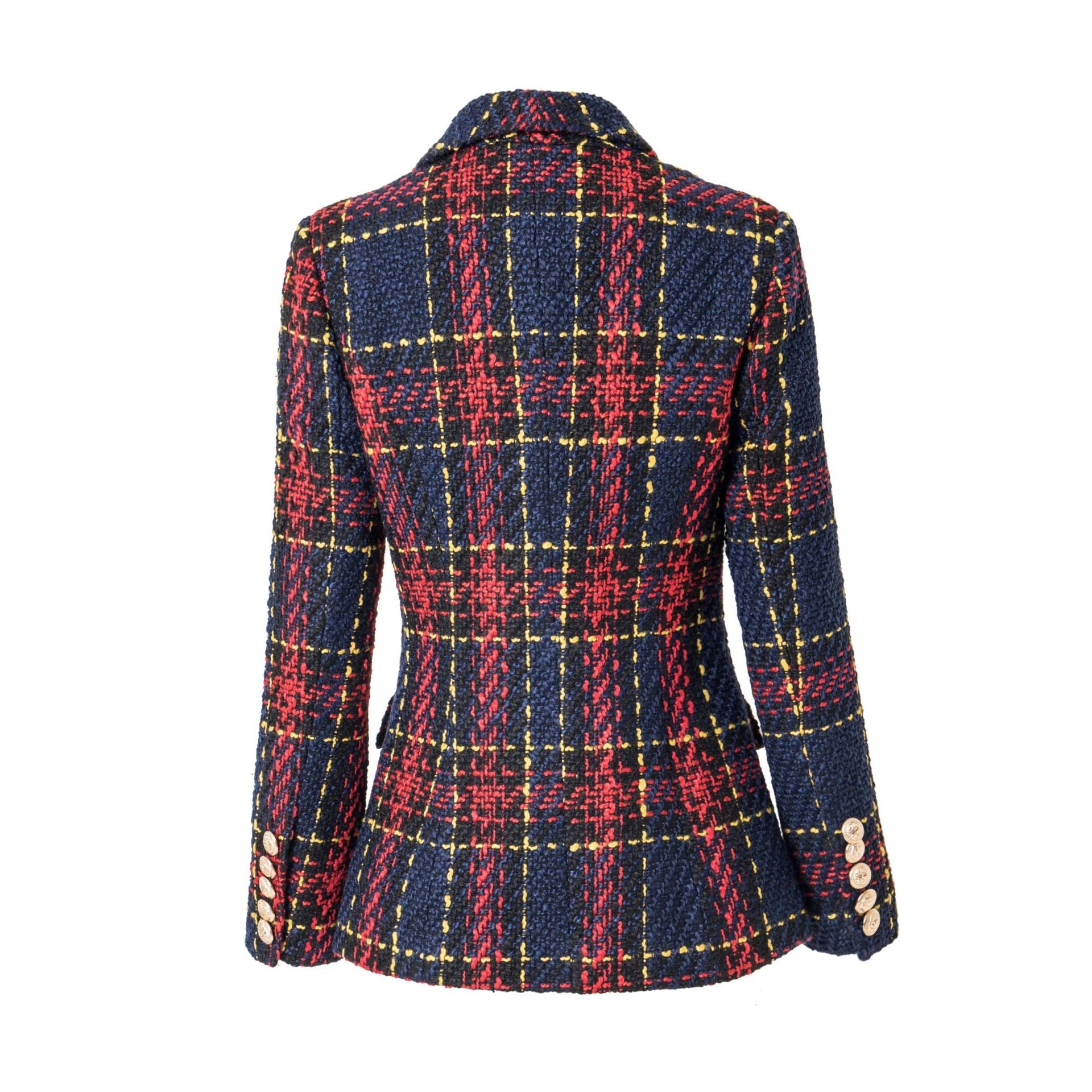 Gold button scottisch vintage blazer
