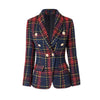 Gold button scottisch vintage blazer