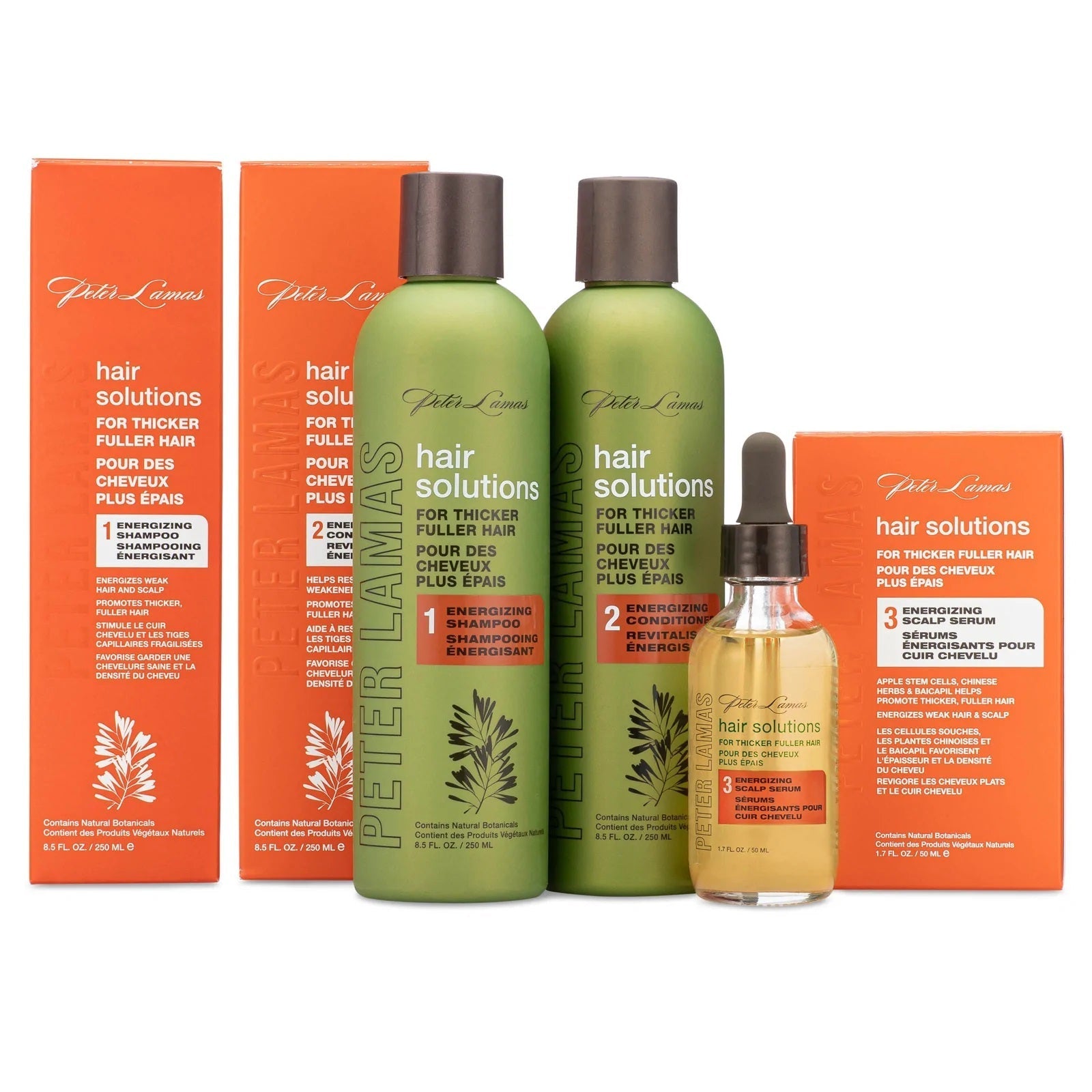 Bundle Hair Solutions - Hair Growth Energizing System | Peter Lamas