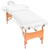 Inklapbare behandel/massagetafel (z.g.a.n. gebruikt)
