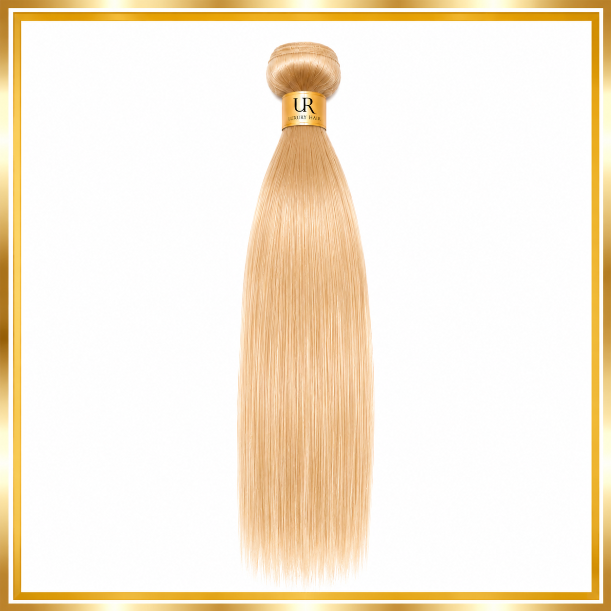 Virgin Brazilian Hair - Blonde Straight Double Weft