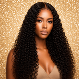 HD Lace Frontal 13x4 inch Jerry Curls Wig