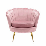 Velvet Schelp Fauteuil